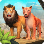 Lion Family Sim Online Icon