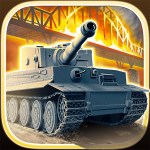 1944 Burning Bridges Premium Logo