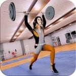 Modern Gym Simulator Logo