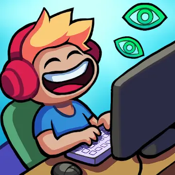 PewDiePie's Tuber Simulator MOD APK Logo