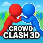 Crowd Clash 3D Icon