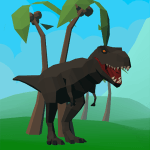 Dino Thrash 3D Logo