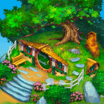Farmdale: Farming Games & Town Logo