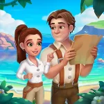 Golden Island: Survivors Farm Logo