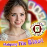 Mahjong Tile Blast Logo