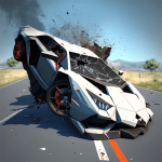 Mega Car Crash Simulator Logo