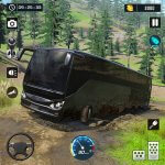 Offroad Bus Games Racing Logo