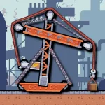 Tiny Construction: Crane Craft Logo