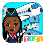 Tizi Town - My Airport Games Logo