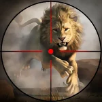 Wild Animal Hunting Logo