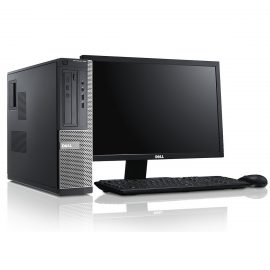 Bộ máy tính để bàn Dell Optiplex Core i5 3470, Ram 8gb, SSD 120GB Và Màn hình máy tính Dell 21.5 inch – Hàng Nhập Khẩu