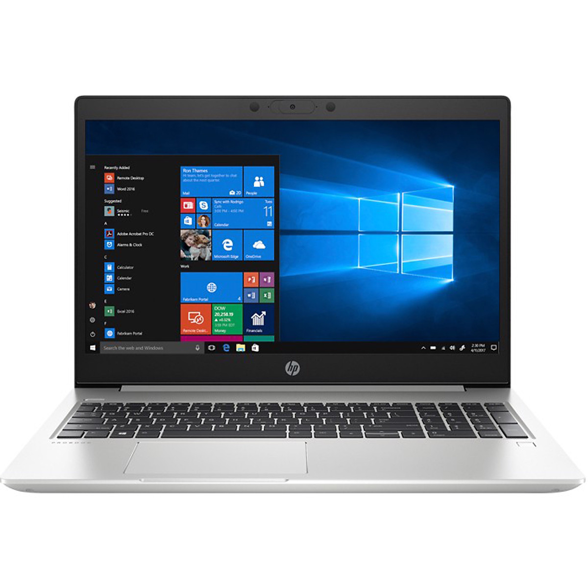 Laptop HP Probook 450 G7 9MV54PA (Core i5-10210U/ 4GB DDR4 2400MHz/ SSD 512GB PCIe/ 15.6 FHD/ Dos) – Hàng Chính Hãng