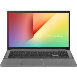 Laptop ASUS VivoBook S15 S533JQ-BQ085T (Core i5-1035G1/ 8GB DDR4 2666MHz/ 512GB SSD M.2 PCIE G3X2/ MX350 2GB GDDR5/ 15.6 FHD IPS/ Win10) – Hàng Chính Hãng