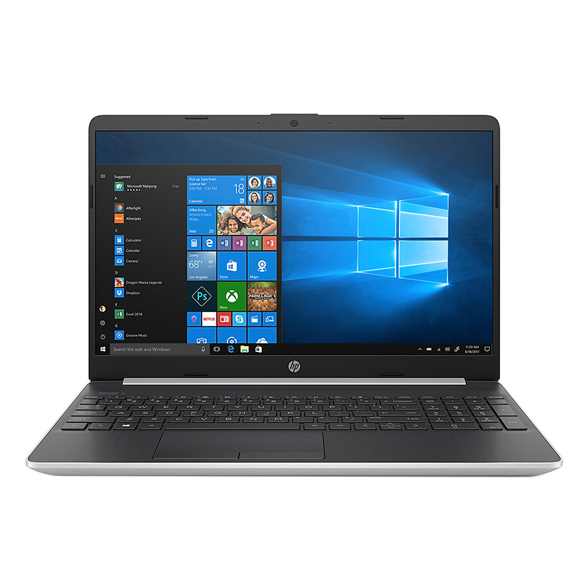 Laptop HP 15s-du0053TU 6ZF51PA (Core i3-7020U/ 4GB DDR4 2133MHz/ HDD 1TB/ 15.6 HD/ Dos) – Hàng Chính Hãng Laptop HP 15s-du0053TU 6ZF51PA (Core i3-7020U/ 4GB DDR4 2133MHz/ HDD 1TB/ 15.6 HD/ Dos) – Hàng Chính Hãng