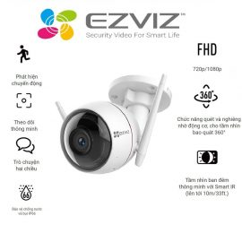 Camera Wifi gắn ngoài trời EZVIZ_CV310 720P/1080P – Hàng chính hãng