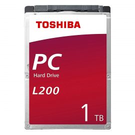 Ổ Cứng HDD Toshiba 2.5″ 1TB Mobile L200 series 7mm (128MB) 5400rpm SATA3 (6Gb/s) HDWL110UZSVA – Hàng Chính Hãng