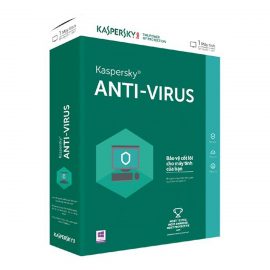 Phần mềm Kaspersky Anti Virus cho 3 máy tính (KAV 3U) Chính hãng
