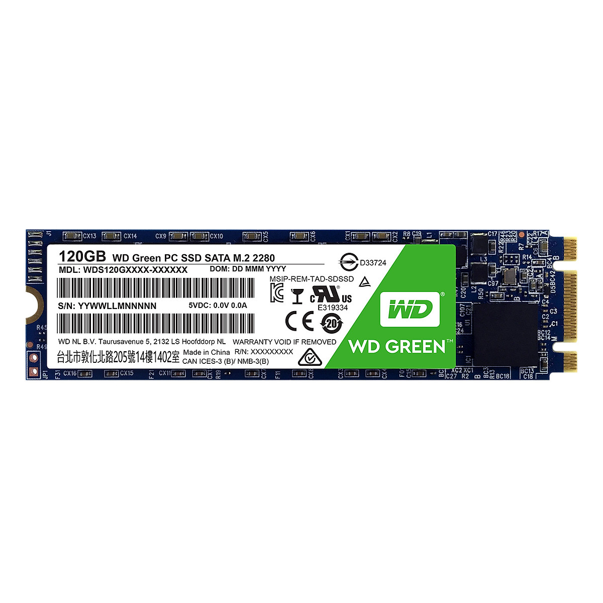 Ổ Cứng SSD M.2 WD Green 120GB – WDS120G1G0B – Hàng chính hãng Ổ Cứng SSD M.2 WD Green 120GB – WDS120G1G0B – Hàng chính hãng