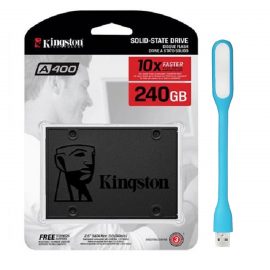 Ổ Cứng SSD Kingston A400 (240GB) – Hàng Chính Hãng + Tặng Đèn Led