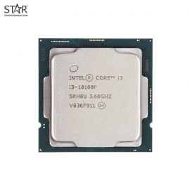 CPU Intel Core i3 10100F (3.60 Up to 4.30GHz, 6M, 4 Cores 8 Threads) TRAY chưa gồm Fan (Không GPU)
