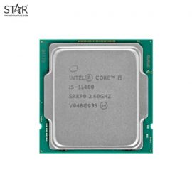 CPU Intel Core i5 11400 (2.60 Up to 4.40GHz, 12M, 6 Cores 12 Threads) TRAY chưa gồm Fan