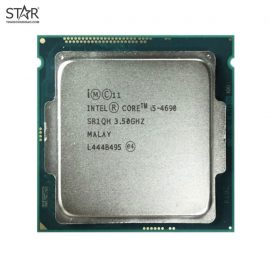 CPU intel core I5 4690(3.5GHZ, 6MB, 4 Cores 4 Threads) Tray,Không fan