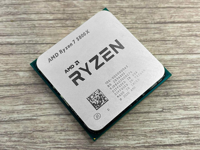CPU AMD RYZEN 7 5800X