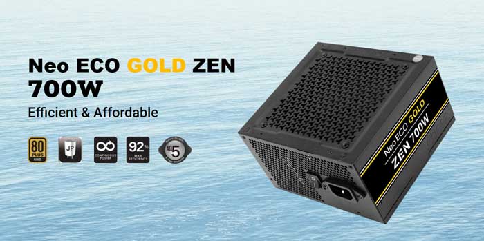Nguồn Antec Neo ECO Gold ZEN 80 Plus Gold (NE700G ZEN EC)