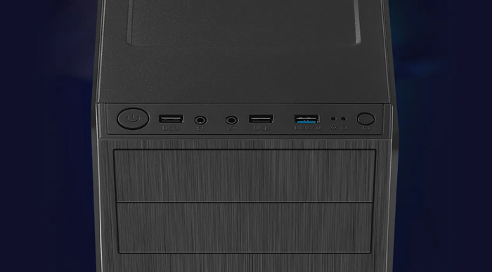 Case Aerocool CS-1103 Mid Tower (No Fan)