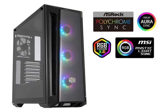 Case Cooler Master MasterBox MB520 ARGB Mid Tower