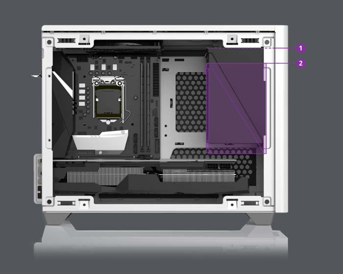 Thùng máy Case Cooler Master MasterBox NR200 Mini ITX (MCB-NR200-KNNN-S00)