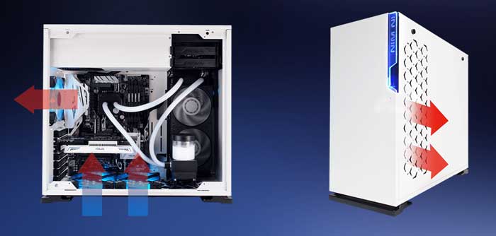 Case InWin 101 White ATX Mid Tower
