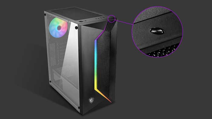 Thùng máy Case MSI MAG VAMPIRIC 100R Mid Tower