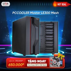 Thùng máy Case PCCOOLER Master LE300 Mesh (C633CNC30001)