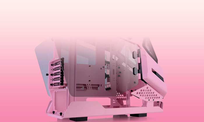 Thùng máy Case Thermaltake AH T200 Pink Micro Chassis (Hồng) (CA-1R4-00SAWN-00)