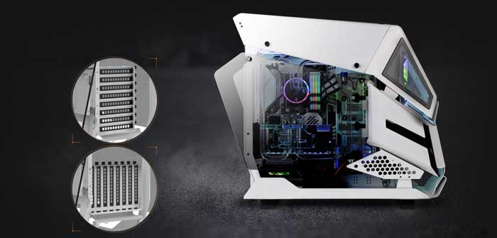 Thùng máy Case Thermaltake AH T600 Snow Full Tower Chassis (Trắng) (CA-1Q4-00M6WN-00)