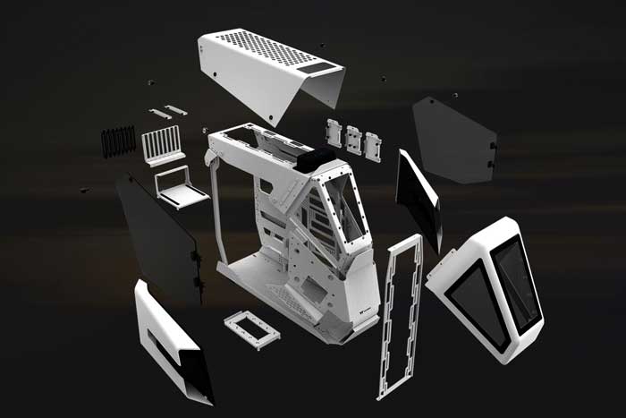 Thùng máy Case Thermaltake AH T600 Snow Full Tower Chassis (Trắng) (CA-1Q4-00M6WN-00)