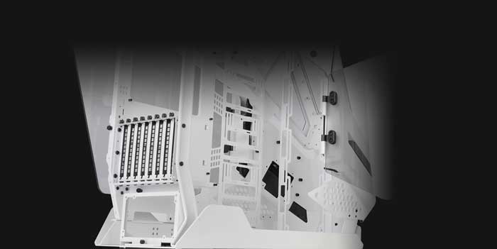 Thùng máy Case Thermaltake AH T600 Snow Full Tower Chassis (Trắng) (CA-1Q4-00M6WN-00)