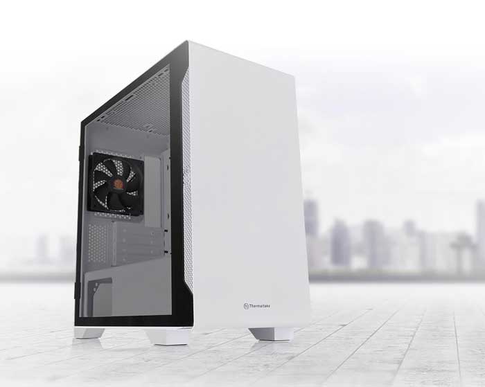 Case Thermaltake S100 Snow Edition Micro Chassis (Trắng) (CA-1Q9-00S6WN-00)