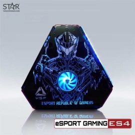 Thùng máy Case VSP ESPORT ROG ES4 Gaming (No Fan) (Đỏ Đen)