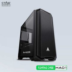 Thùng máy Case VSP Gaming HA01 Black (No Fan)
