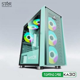Thùng máy Case VSP Gaming KA30 Green (No Fan)
