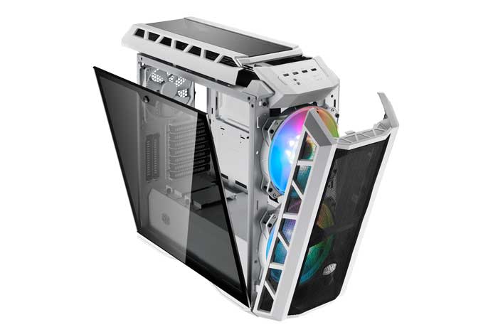 Case Cooler Master MasterCase H500P Mesh White ARGB