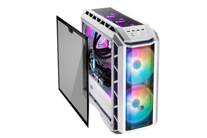 Case Cooler Master MasterCase H500P Mesh White ARGB