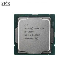 CPU Intel Core i5 10500 (3.10 Up to 4.50GHz, 12M, 6 Cores 12 Threads) TRAY chưa gồm Fan