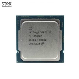 CPU Intel Core i5 10600KF (4.10 Up to 4.80GHz, 12M, 6 Cores 12 Threads) TRAY chưa gồm Fan (Không GPU)