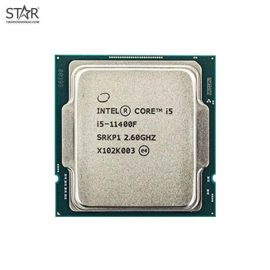 CPU Intel Core i5 11400F (2.60 Up to 4.40GHz, 12M, 6 Cores 12 Threads) TRAY chưa gồm Fan (Không GPU)