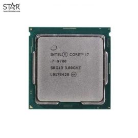CPU Intel Core i7 9700 (4.70GHz, 12M, 8 Cores 8 Threads) TRAY chưa gồm Fan