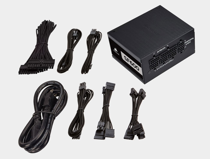 Nguồn Corsair 600W SF600 SFX 80 Plus Platinum Full Modular