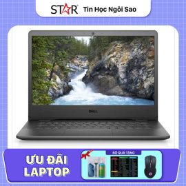 Laptop Dell Vostro 3400 (70253899): I3 1115G4, Intel UHD Graphics, Ram 8G, SSD NVMe 256G, Win10 + OfficeHS19, 14.0”FHD (Đen)